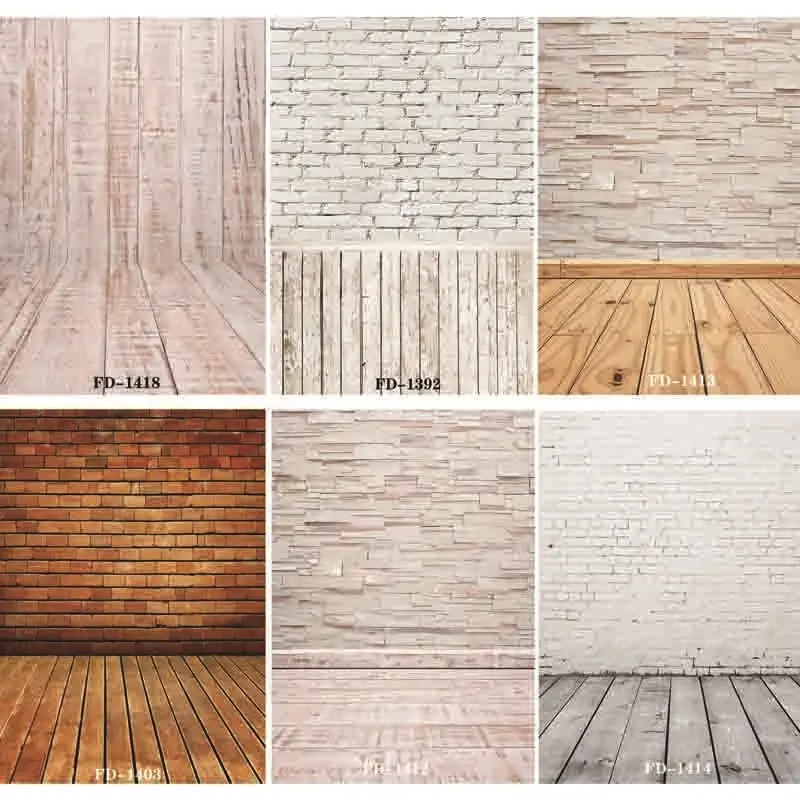 

Art Fabric Photography Backdrops Prop Brick Wall Photography Background #0038