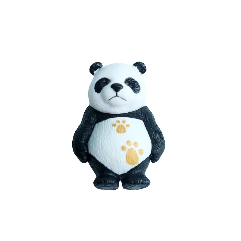 Милые магниты в виде китайской панды для холодильников креативный 3D магнит из