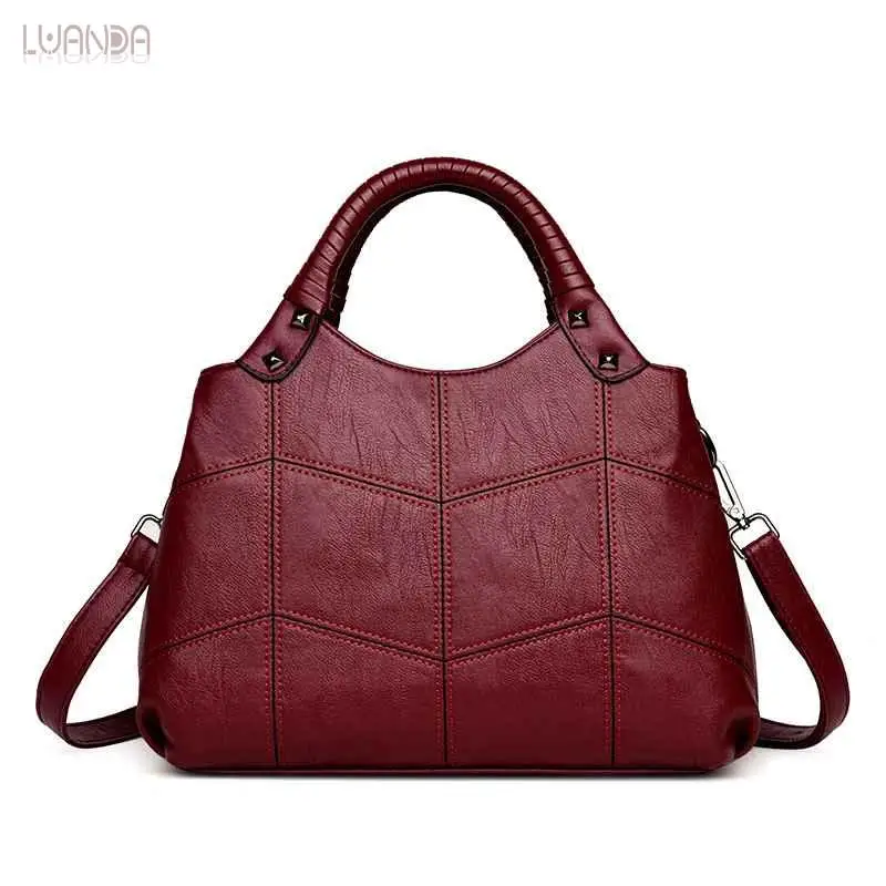 Брендовая женская сумка модная повседневная из искусственной кожи Классическая