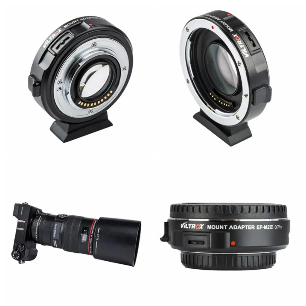 Viltrox EF M2 II 0.71x усилитель фокусный редуктор адаптер автофокусом для объектива USM Canon