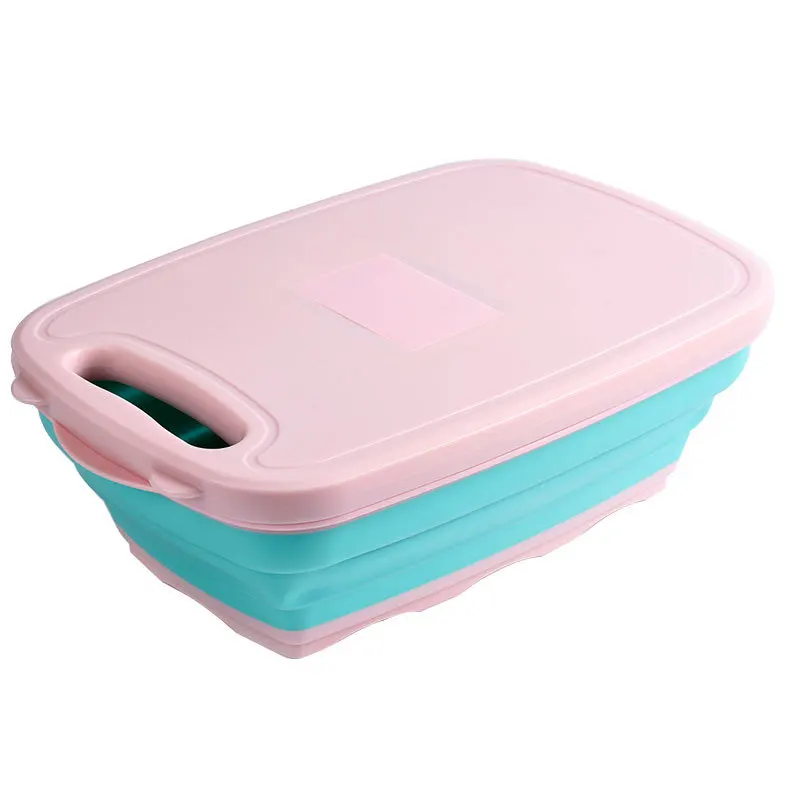 Пластиковая разделочная доска CATHYLIN PP для фруктов и овощей кухонный складной