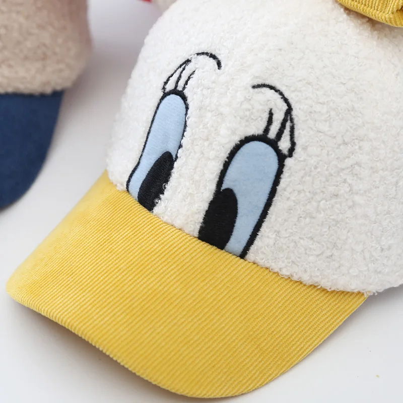 

4-8 years cute duck Winter hat baby baseball cap autumn children hats korean kids cartoon cute boys and girls warm hat