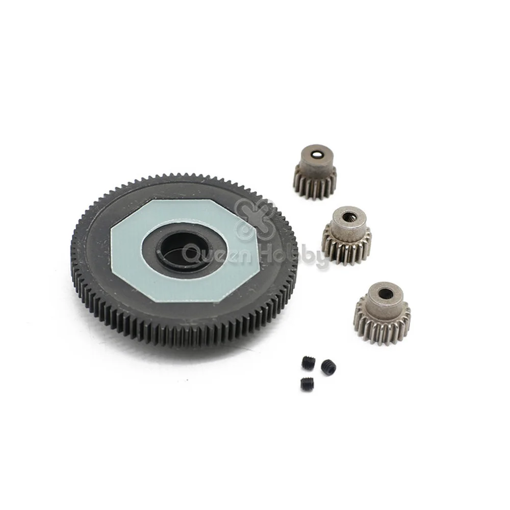 

91T Spur Gear With 17T/19T/27T Pinions Gear Set For Arrma 1/10 1:10 Granite Senton Big Rock Vorteks Typhoon Upgrade Parts