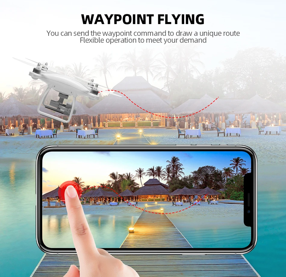 Двойной gps Дроны с камерой HD 5G WiFi FPV Дрон бесщеточный двигатель траектория полета Гравитация датчик gps Смарт следование Радиоуправляемый Дрон X1