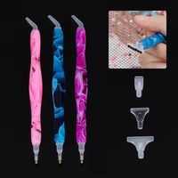 1 pc new 5d resin diamond painting pen resin point drill pens cross stitch embroidery diy craft nail art sewing accessories
