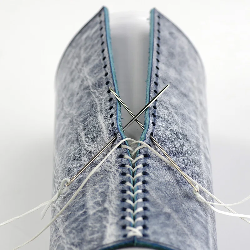 

4pcs! Diy handmade porous 1 2 4 6 prong 4mm -6mm leather tool punching pitch hole tool Sewing accessories.