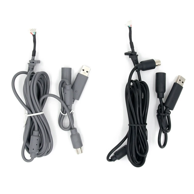 High Quality USB 4 Pin For Cable Cord +Breakaway Adapter Replacement Xbox- 360 Wired Controller Accessories | Электроника