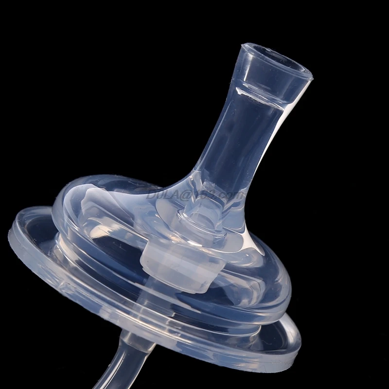 Силиконовая бутылочка для кормления сменная соломка с широким ртом аксессуары