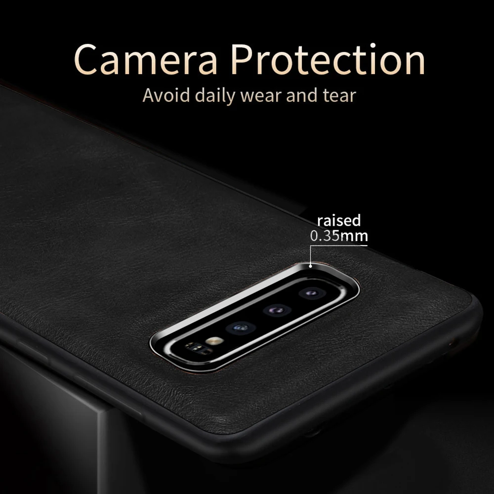 LLZ. COQUE, ультратонкий кожаный чехол премиум класса, защитный чехол для samsung Galaxy S10e S9 S10 Plus Note 9, чехлы, чехлы