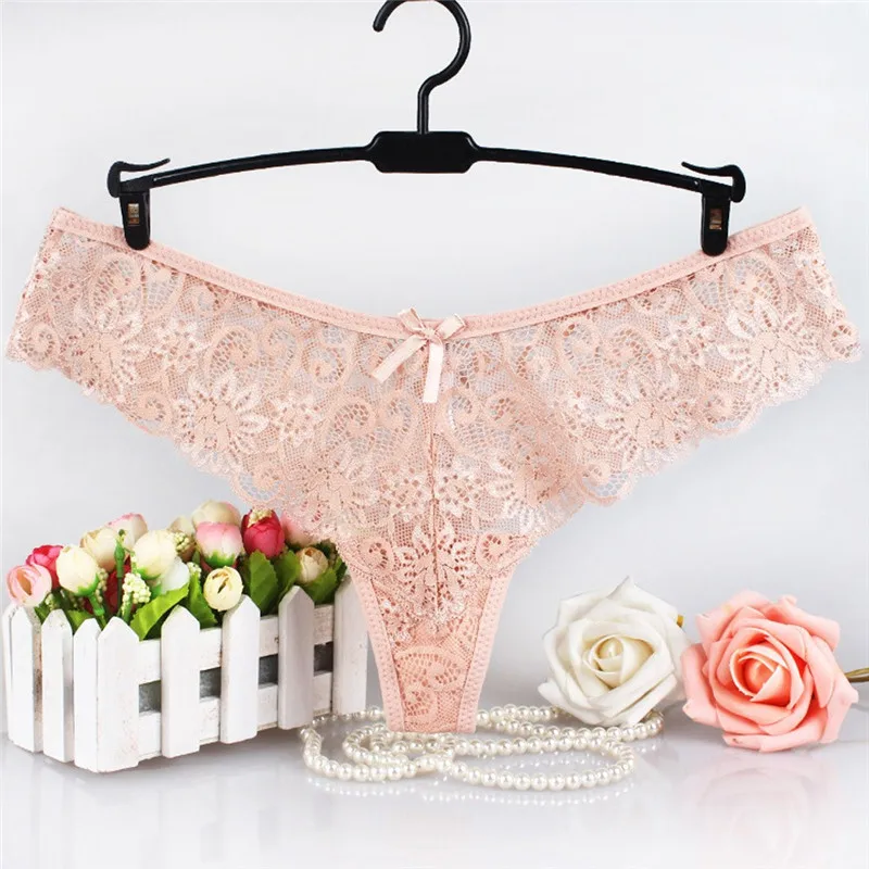 Женское нижнее белье кружевные сексуальные трусы стринги трусики женские с