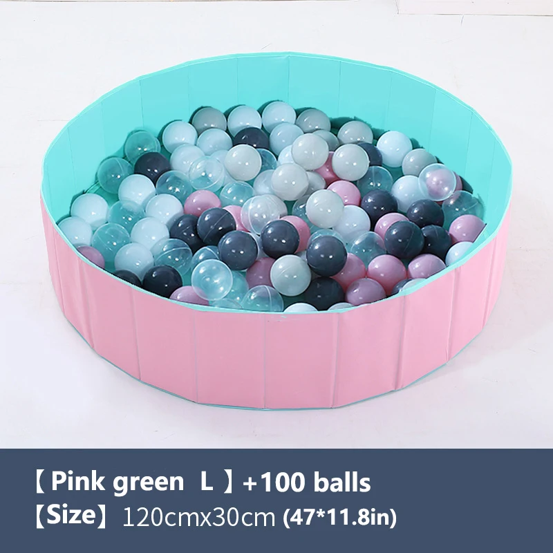 Детский блестящий мяч, ямы, складной шар, бассейн, диаметр 120 см/47 дюймов, Океанский шар, игрушечный манеж, моющийся, складной забор, детский подарок на день рождения - Цвет: 9