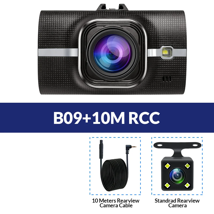 B09-10M RCC E-ACE Автомобильный видеорегистратор с gps трекером, видеорегистратор Full HD 1080 P, видеорегистратор ADAS LDWS, камера ночного видения, Автомобильный регистратор, видеорегистраторы - Название цвета: B09-10M RCC