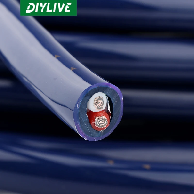 

DIYLIVE Denmark ORTFON/high wind 8N single crystal copper fever audio signal cable HIFI audio RCA double lotus wire scattered