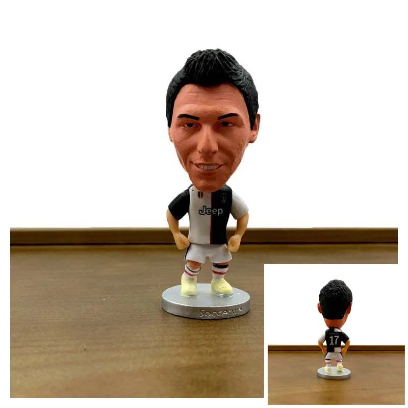 

Soccer Star Action Figures Toys for Football Sports Cristiano Ronaldo Pavel Nedved Dolls Models Home Decoration Birthday Gifts