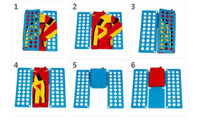 

Clothes Folding Board T Shirts Folder Easy and Fast for Kid To Fold Clothes Folding Boards Laundry Folders Garment Board