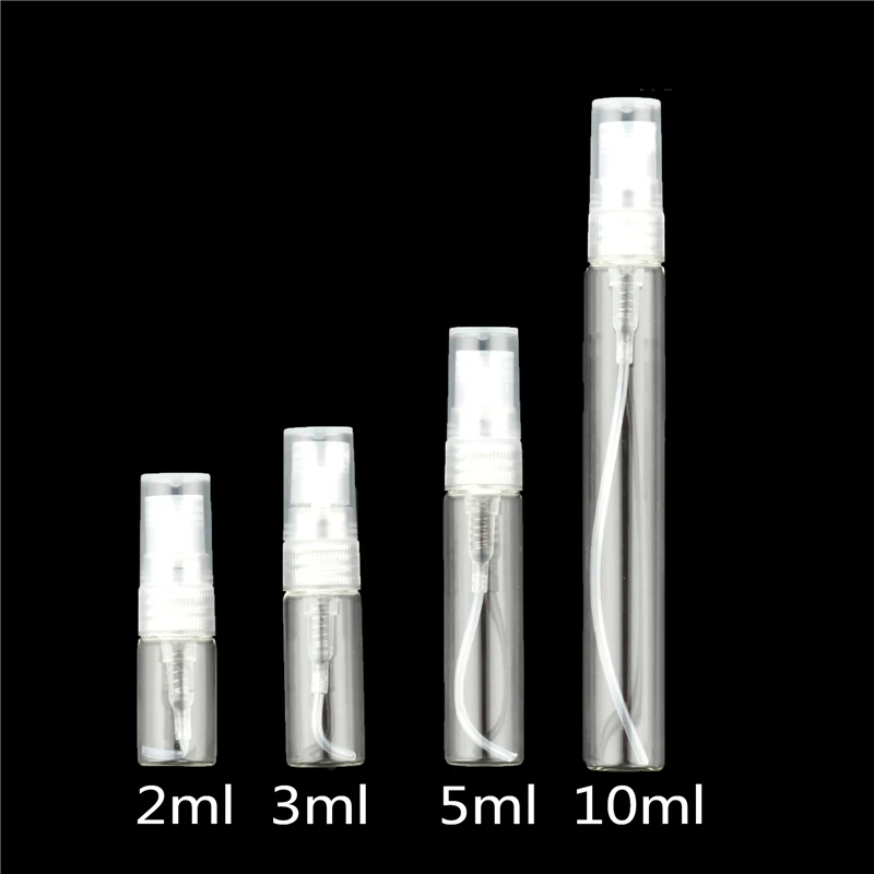 5 шт. многоразовая бутылка Портативный Мини флакон духов пустая стеклянная для