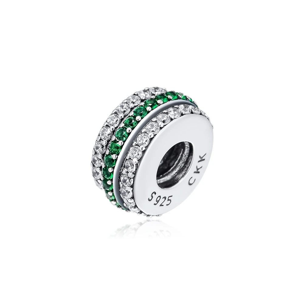 Подходящие для браслетов ожерелий мистических абстрактных бусин с зеленым