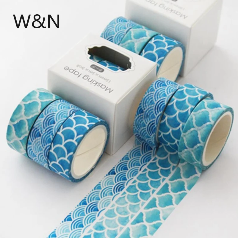 Набор лент из 3 шт./лот в виде лепестков животных цветов Васи бумажные ленты для