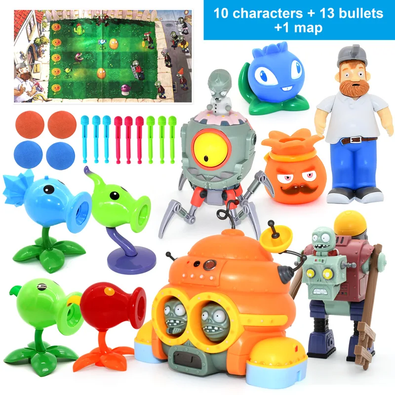 Новые ролевые растения бушлеры зомби 2 босс полный комплект подарок для