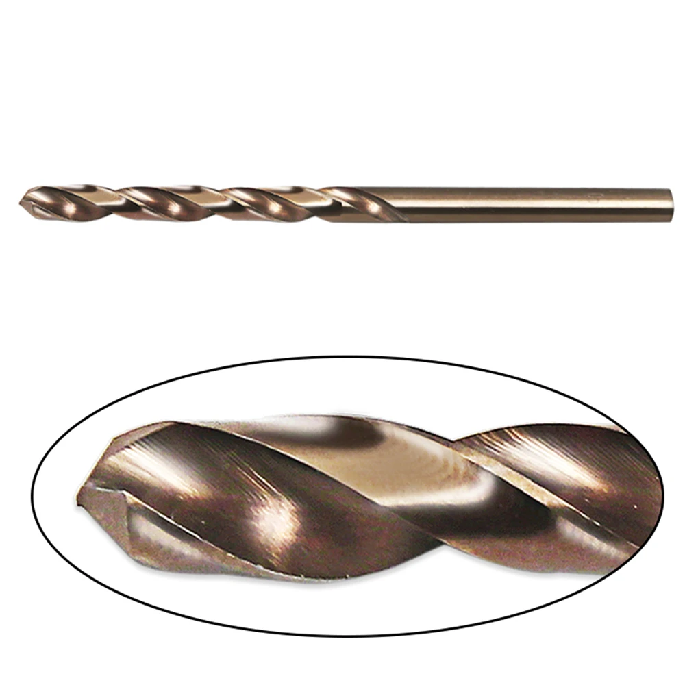 

1pcsTwist drill bit straight handle high speed steel cobalt M35 grinding for stainless steel metal reamer drill bit