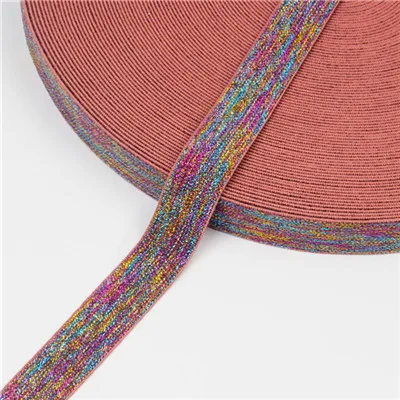 pink color Эластичные ленты с леопардовым принтом 2,5 см, плотные мягкие резиновые штаны, эластичный шнур 25 мм для повязки на голову, пояс, одежда, аксессуары для рукоделия - Цвет: pink color