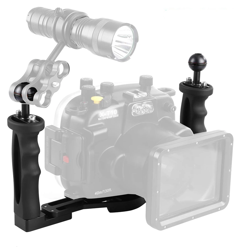 Алюминиевый подводный поднос с 1 &quotшаровой головкой подключается к светильник