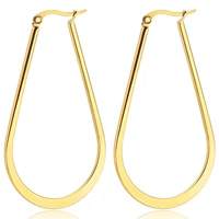 baecyt fashion 30 40 50mm large hoop earrings exaggerated smooth big circle earrings for women punk jewelry boucles doreilles