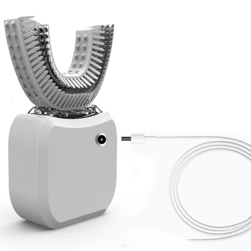

U-Shaped Toothbrush USB Charging Teeth Whitening 360 Degree Automatic Sonic Electric Toothbrush Cleaning Teeth