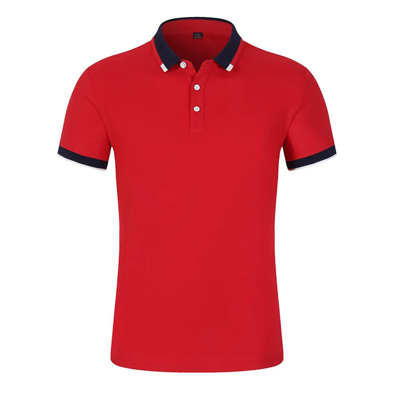 

Polo shirt collar T-shirt color printing short sleeve clothes