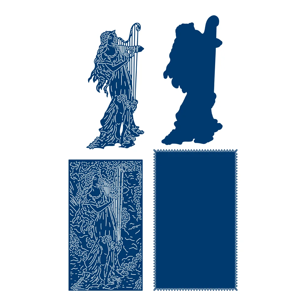 

Adeline People Tree Cutting Dies Scrapbook Diary Decoration Embossing Engraving DIY Greeting Card Handmade 2021 New Arrive