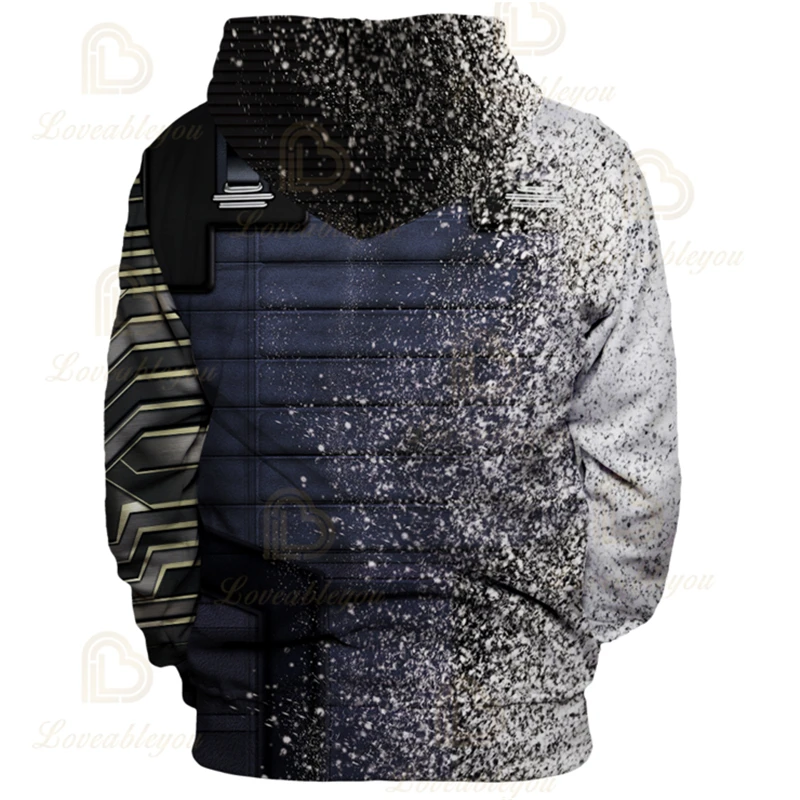 Толстовка с капюшоном мужская и женская для косплея 3D-принтом S-5XL | Тематическая