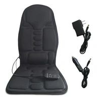 multifunctional car chair body massage heat mat seat cover cushion neck pain lumbar support pad back massager