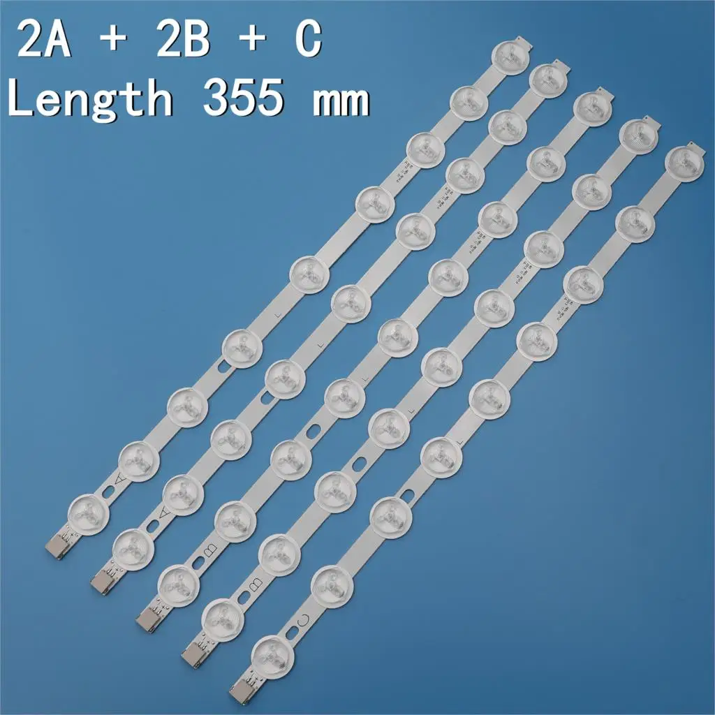 

Новая светодиодная подсветка полосы 40 "39" VES400UNDS-01 VES400UNDS-02 NDV REV1.0 ABC для TOSHIBA 40L3433DG VESTEL VES390UNDC-01