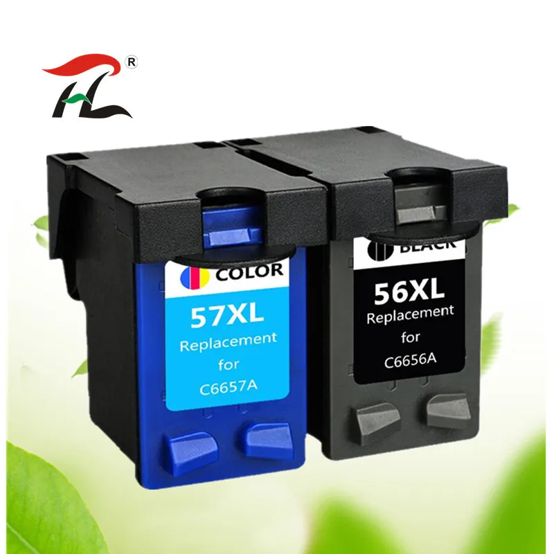 

56XL 57XL ink cartridge replacement for hp 56 57 for hp56 hp57 Deskjet 450 450cbi 450ci 450wbt F4140 F4180 5150 5550 printer