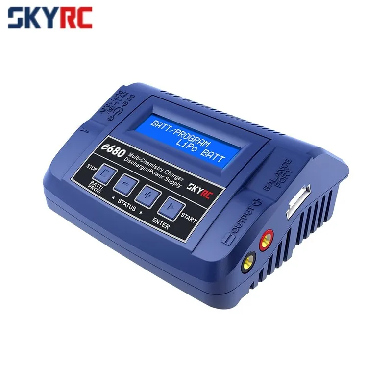 Skyrc e680 зарядное устройство 80 Вт AC/DC балансирующее для 1-6s LiPo Li-Ion LiFe NiCd NiMH батарея