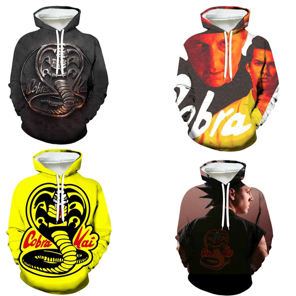 Толстовка с капюшоном для фанатов ТВ Кобра толстовка Кай детская s Men Hawk женский