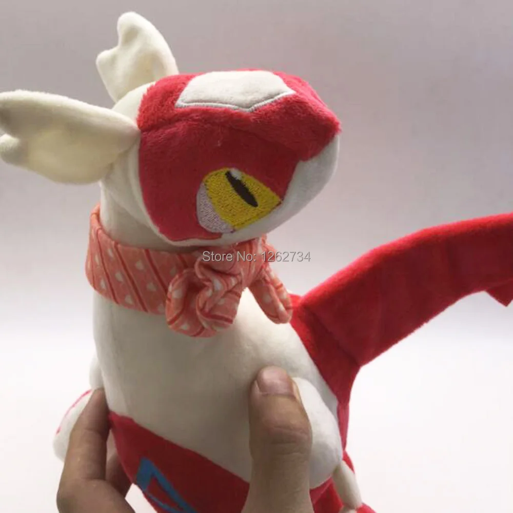 2 стиля подлинные Latias latios 30 см плюшевые куклы-животные подарки в виде плюшевых фигурок в розницу
