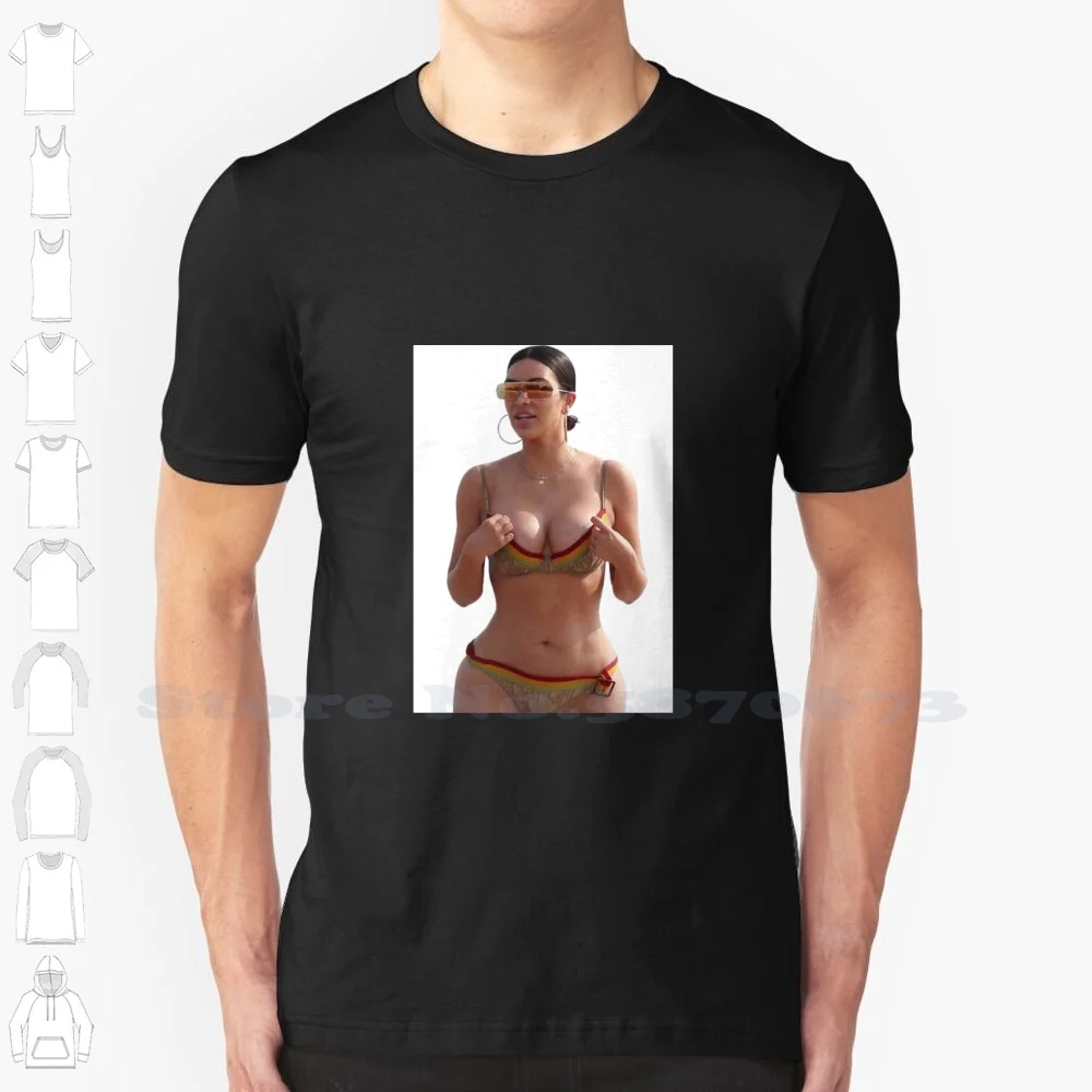 

Summer Funny T Shirt For Men Women Flaunts Sexy Bikini