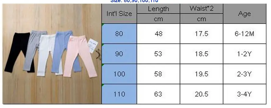 PUDCOCO/плотные теплые хлопковые леггинсы полной длины для девочек простые детские