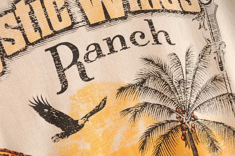 Boho Женская хлопковая футболка с коротким рукавом и принтом животных Модные топы