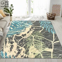 vintage palace pattern carpet square anti skid area floor mat 3d rug non slip mat dining room living room soft carpet