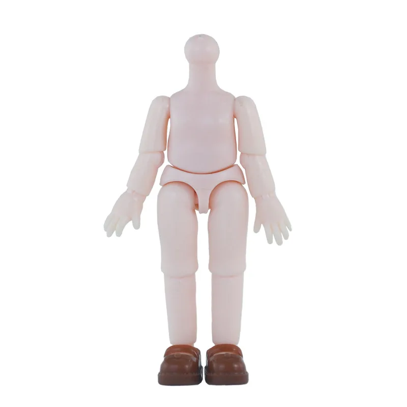 11 см высота 1/12 BJD OB11 универсальные аксессуары для тела 14 шарнир белая кожа DIY