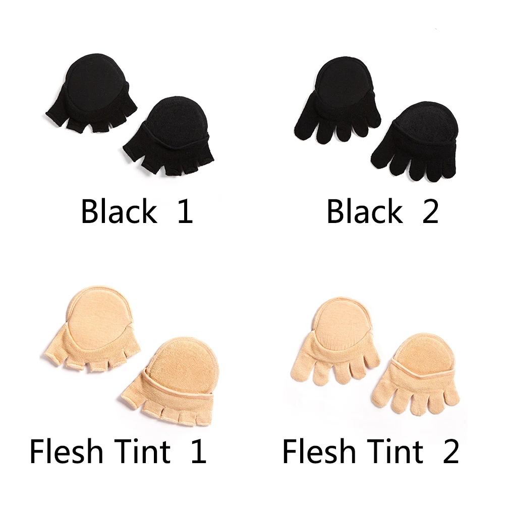 Женские носки с подметкой и подкладом однотонные Нескользящие летние сандалии