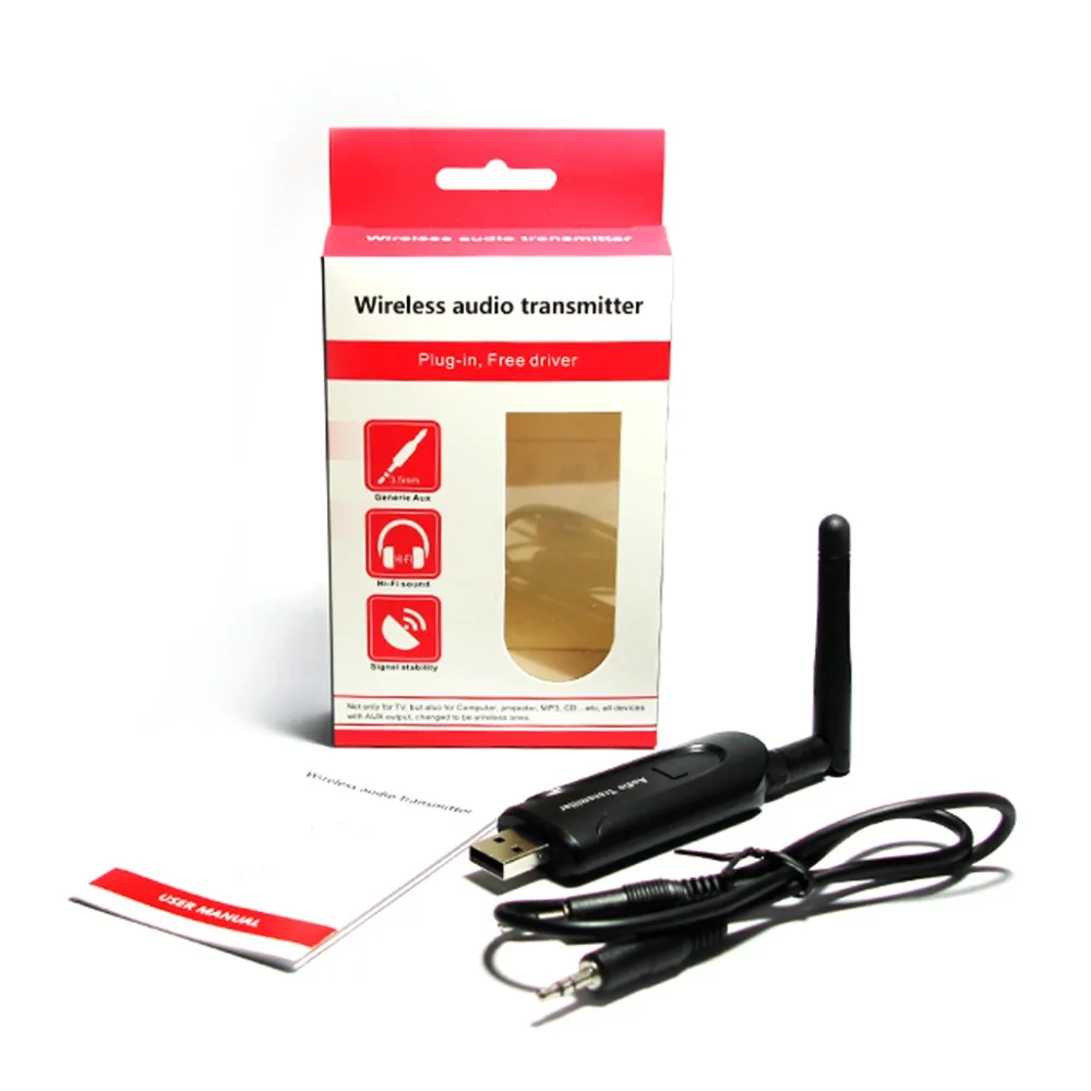 USB 3 5 мм беспроводной Bluetooth 4 0 A2DP стерео музыкальный аудио передатчик для ноутбука