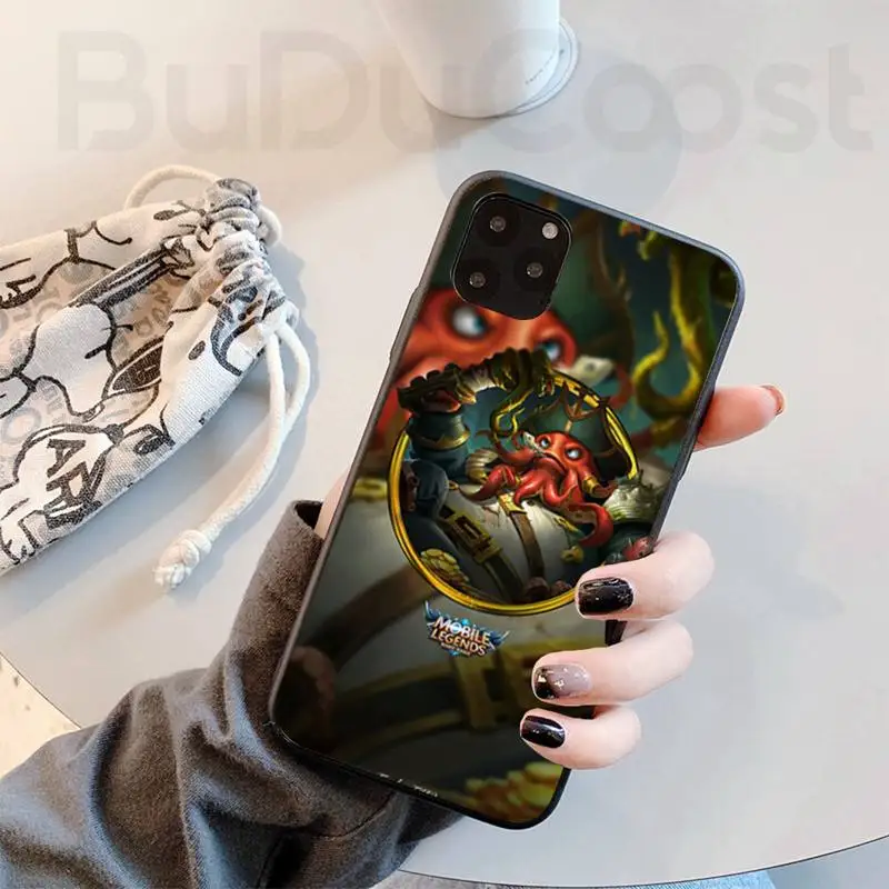 mobile legends phone case for iphone 11 7 case for iphone 11 pro max x xs xr xs max 8 7 6s plus 5 se case free global shipping