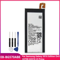 original phone battery eb bg570abe for samsung galaxy 2016 edition on5 g5700 g5510 j5 prime replacement batteries 2400mah
