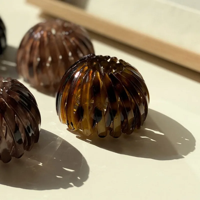 

Women Hair Claws Horsetail Buckle Big Crabs Hair Claws Hair Clip Bird Nest Expanding Hairband Hair Accessories Female Ponytail