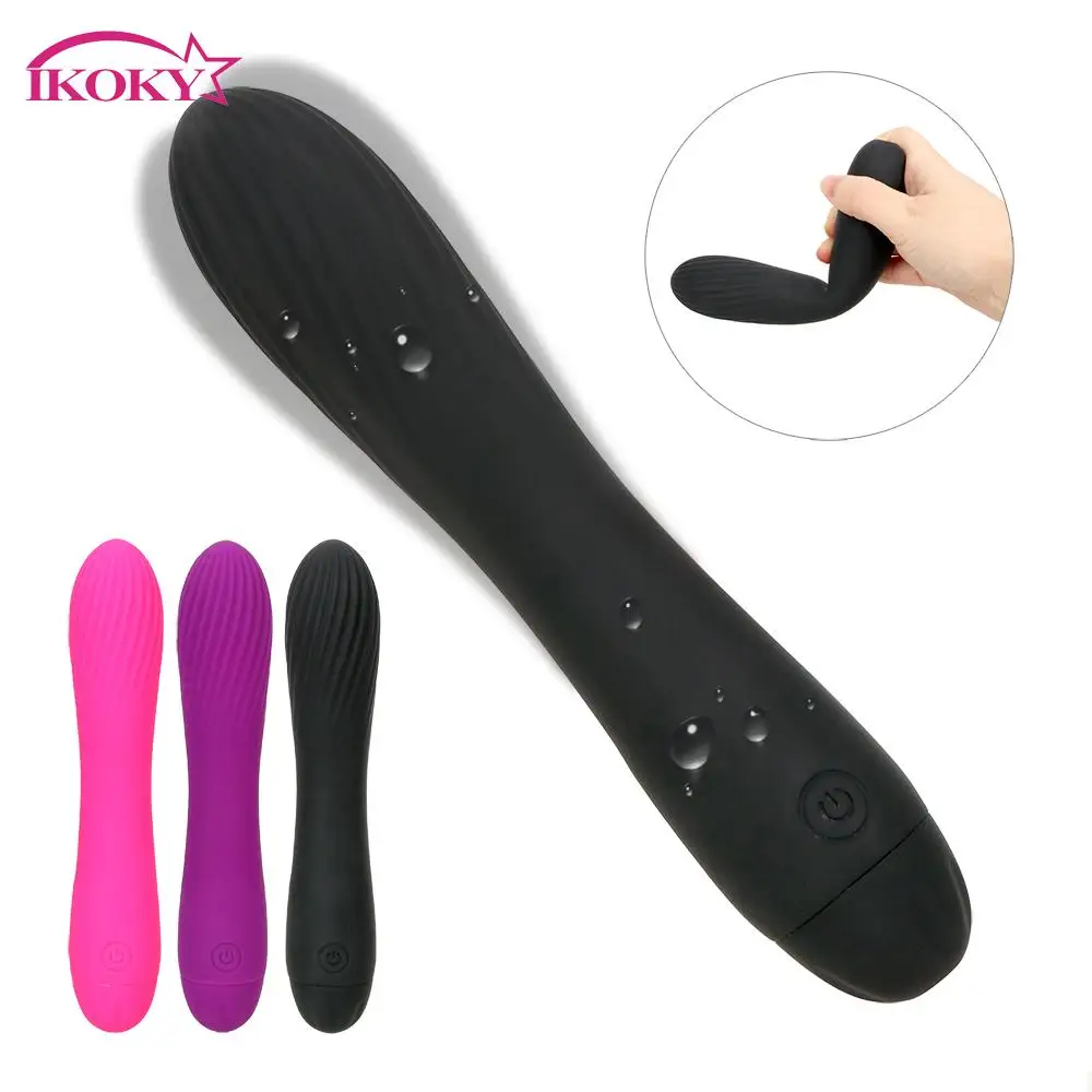 IKOKY Волшебная палочка 7 Скорость G spot вибратор массаж вагины Клитор Стимулировать