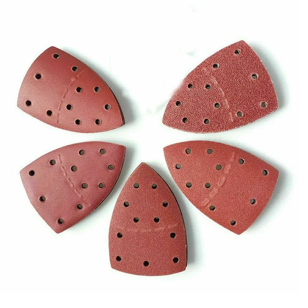 

40 Pcs Sanding Sheets Mouse Sandpaper 105*152mm W/ Hook&Loop 11-Holes 80/120/800/2000 Grit Abrasive Sanding Disc For Sander