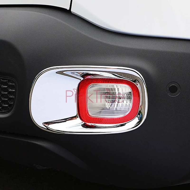 Аксессуары для Jeep Renegade 2016 хромированная задняя противотуманная светильник